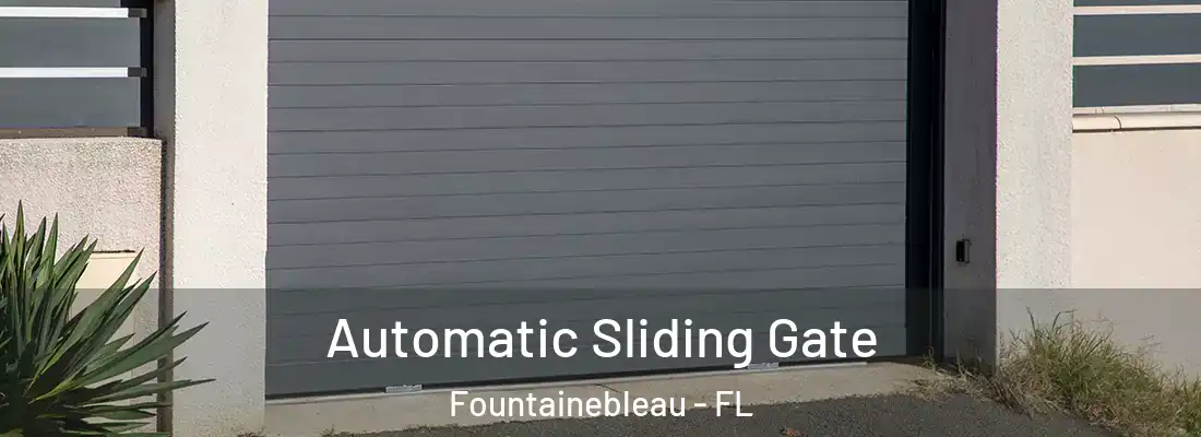 Automatic Sliding Gate Fountainebleau - FL