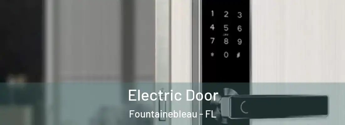 Electric Door Fountainebleau - FL