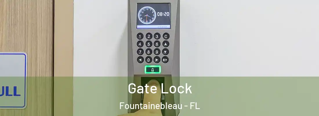 Gate Lock Fountainebleau - FL