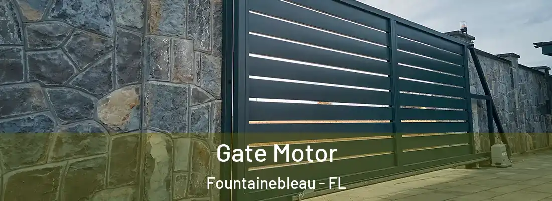 Gate Motor Fountainebleau - FL
