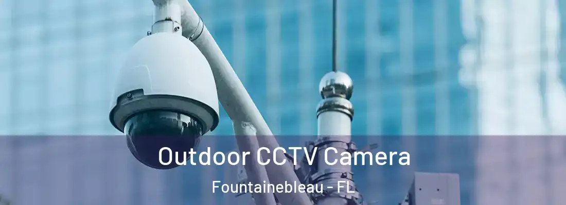 Outdoor CCTV Camera Fountainebleau - FL